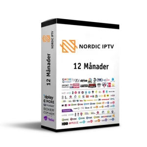 12 månads IPTV-paket