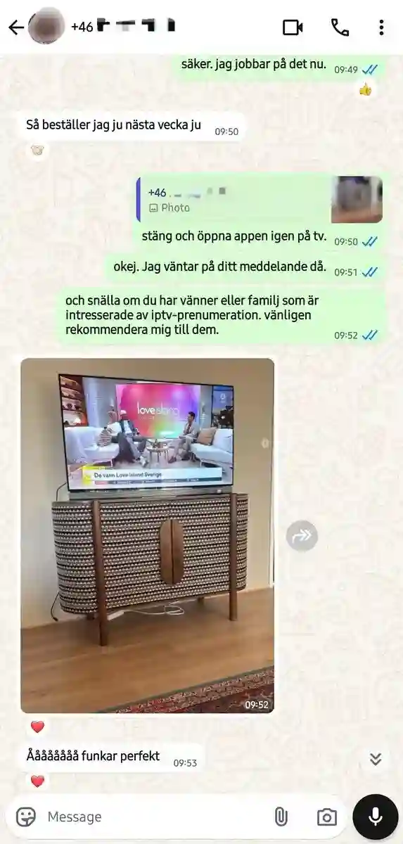 Nordic IPTV testimonial från kund