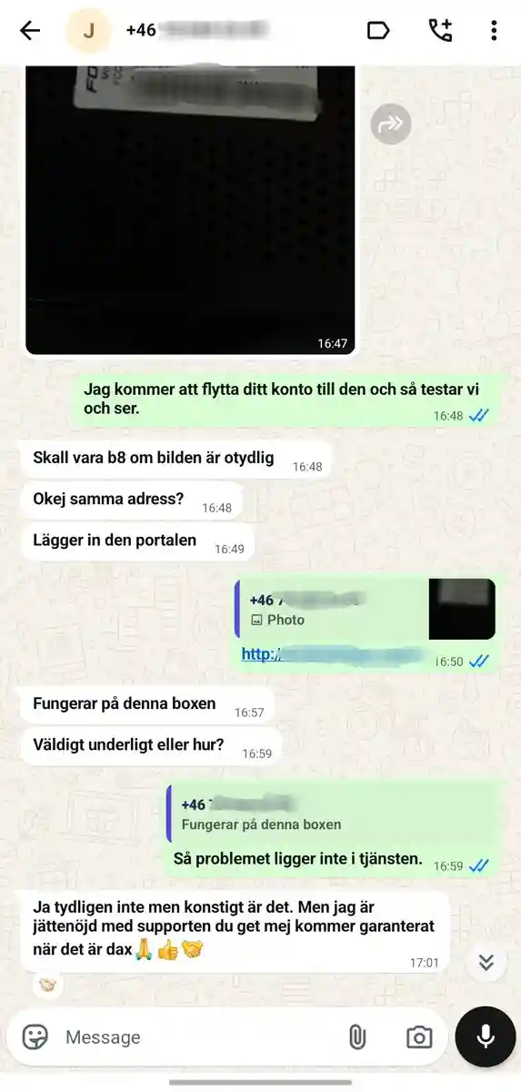 Nordic IPTV användarupplevelse recension