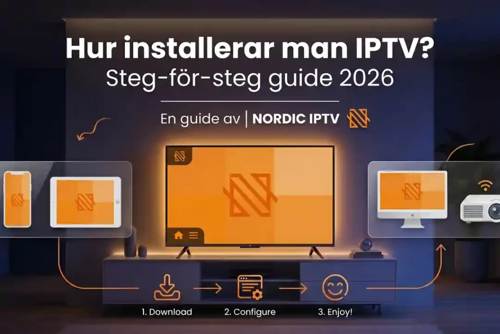 hur installerar nordisk IPTV