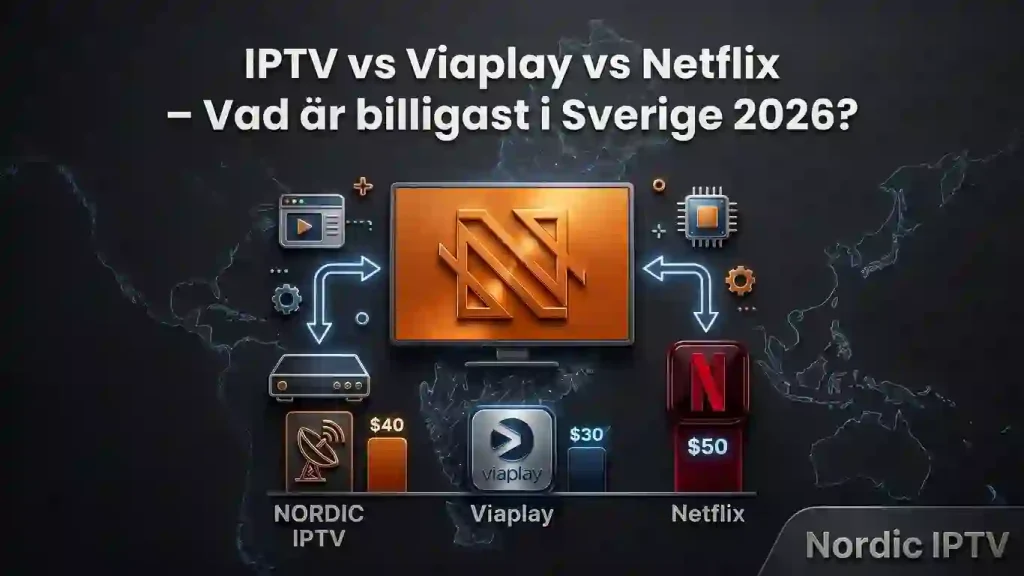 Nordic IPTV vs Viaplay