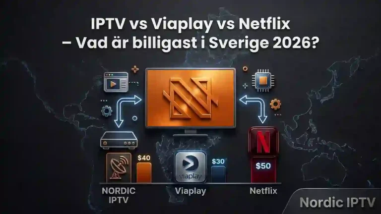 Nordic IPTV vs Viaplay